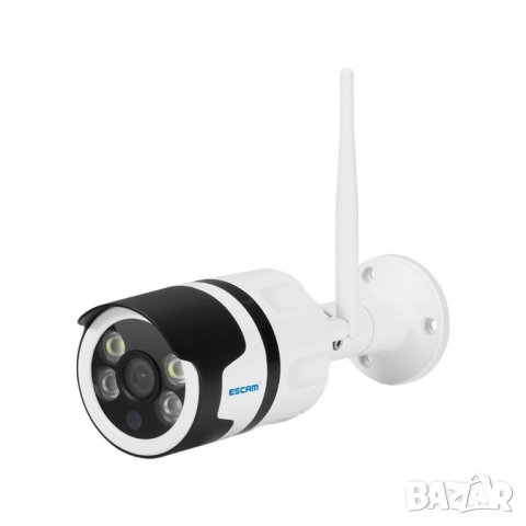 Безжична IP Камера Escam QF508, FHD 1080P, H.265, 2MP, WiFi, Водоустойчива