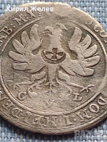 Сребърна монета 6 кройцера 1713г. Карл Фридрих Уелс 29766, снимка 7 - Нумизматика и бонистика - 42903373