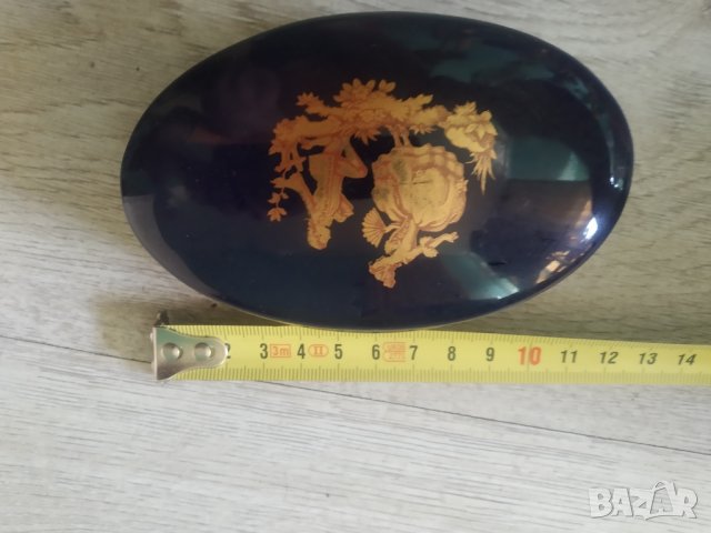 порцеланова кутия за бижута, снимка 2 - Антикварни и старинни предмети - 37833778