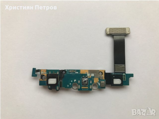 Лентов кабел с зарядна букса и сензорни бутони за Samsung Galaxy S6 edge, снимка 2 - Резервни части за телефони - 30403111