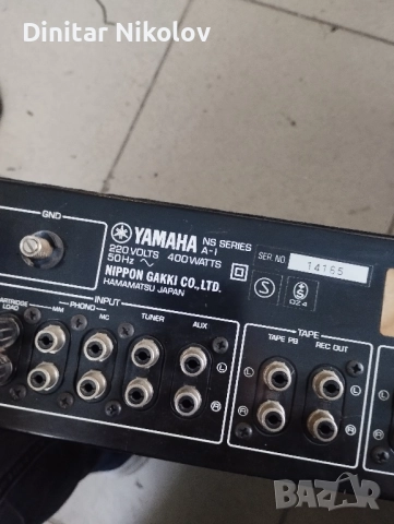 YAMAHA A-1 NS series усилвател, снимка 3 - Ресийвъри, усилватели, смесителни пултове - 52000733