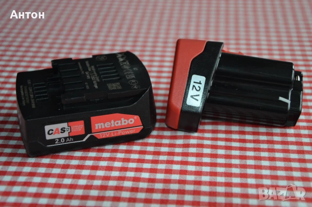 Нови батерии Metabo 18V и 12V, снимка 4 - Винтоверти - 50474820