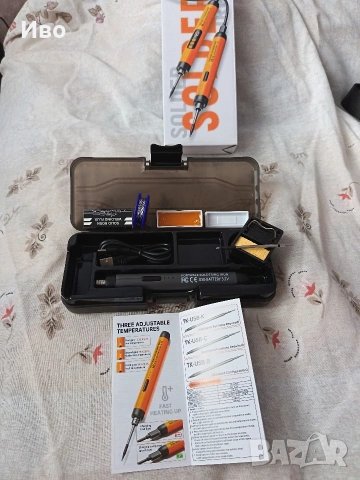 USB акумулаторен инструмент за запояване