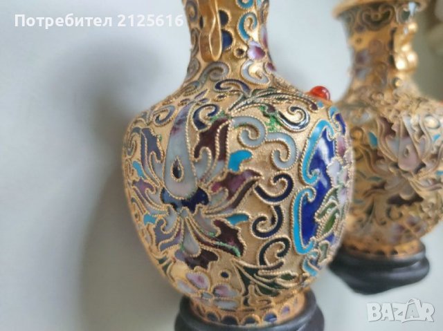  Две стари и много запазени китайски вази., снимка 10 - Вази - 38570772