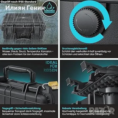 Защитен куфар за фотоапарат, снимка 8 - Фотоапарати - 49861192