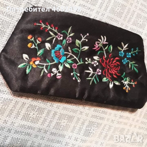 Портмоне/Несесер с бродерия