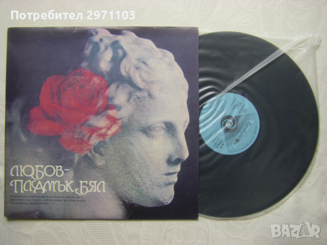 ВАА 12153 - Любов - пламък бял, снимка 2 - Грамофонни плочи - 36408916