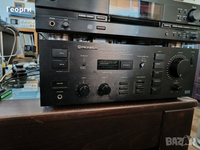 Усилвател Pioneer A-77X, снимка 2 - Ресийвъри, усилватели, смесителни пултове - 44178916