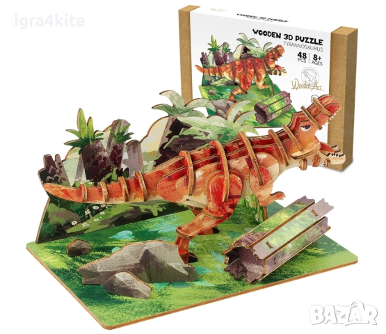 НОВО! Налични Нови Дървени 3D пъзел в 4 модела, снимка 4 - Игри и пъзели - 52159232