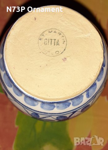 СТАРА МАРКОВА ВАЗА. РЪЧНА ИЗРАБОТКА. , снимка 3 - Антикварни и старинни предмети - 34522625