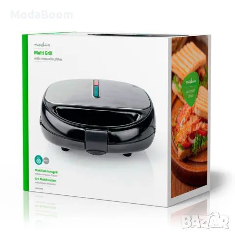 Мултигрил 3 в 1 - Сандвичи, тостер , вафли и грил скара за минути, снимка 10 - Други - 48876044