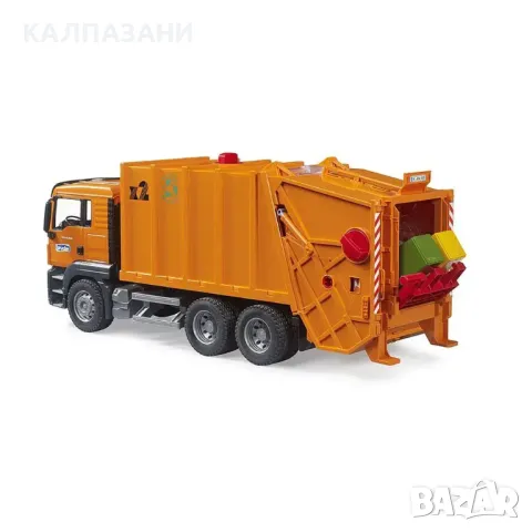 BRUDER Камион MAN TGS за боклук 03760, снимка 3 - Коли, камиони, мотори, писти - 48977566