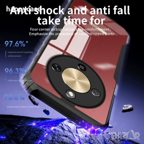 Honor Magic 8 Lite / FLEXI 360° Кейс калъф с протектор, снимка 9 - Калъфи, кейсове - 52952712