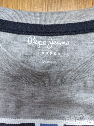 Pepe Jeans - детска блуза с дълъг ръкав 146см, снимка 4 - Детски Блузи и туники - 51711918