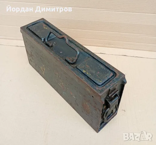 кутия за патрони на Вермахта , снимка 2 - Антикварни и старинни предмети - 56330302