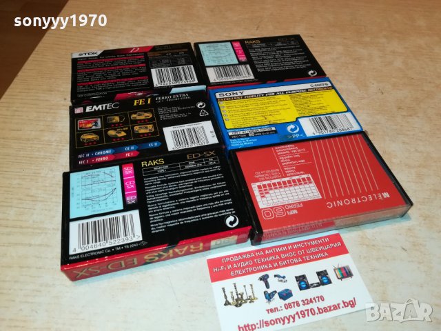TDK SONY RAKS-AUDIO TAPE 2210212038, снимка 3 - Аудио касети - 34552244