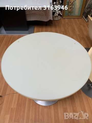 Moree Lounge 75 LED – осветена трапезна маса, размер 75 cm, снимка 3 - Маси - 51718619