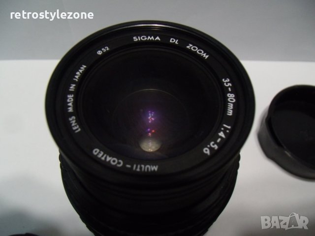 № 6857 фотообектив SIGMA DL  - zoom 35-80 mm  q 1: 4 - 5.6   ф32   - JAPAN   - състояние - използван, снимка 2 - Обективи и филтри - 39874988