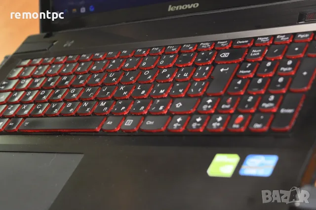 Геймърски лаптоп с видео карта и 4 ядрен / 8 нишков процесор . Lenovo Y500 I7 3630, снимка 5 - Лаптопи за игри - 55833791