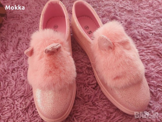 Розови обувки, снимка 7 - Дамски ежедневни обувки - 31324837