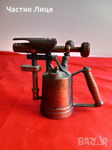 Колекционерска Метална ОСТРИЛКА ,Миниатюра "Газена Горелка", снимка 2 - Антикварни и старинни предмети - 52569579