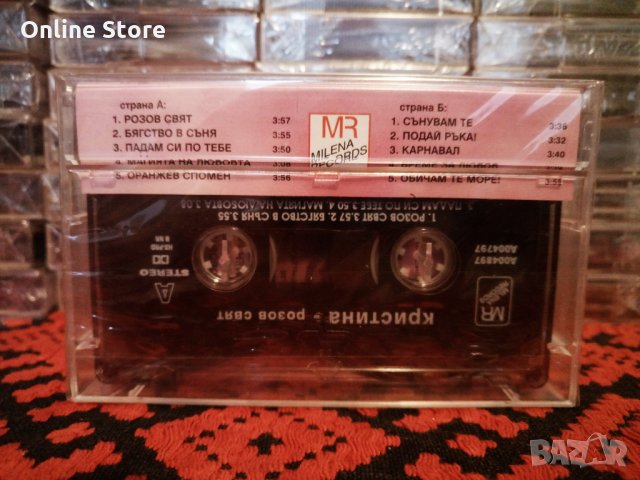 Кристина - Розов свят, снимка 2 - Аудио касети - 34223955