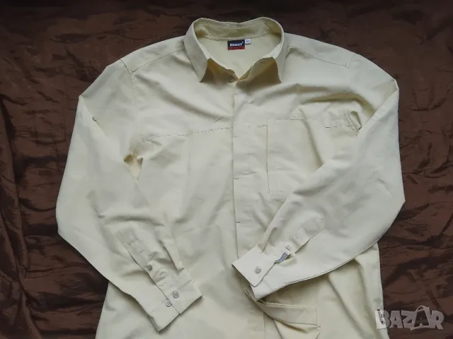 Maier 100%  оригинална спортна туристическа мъжка риза дълъг ръкав, снимка 2 - Ризи - 49767403