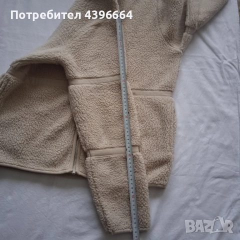 дамско горнище от мъхеста материя с цип., снимка 8 - Блузи с дълъг ръкав и пуловери - 51491102