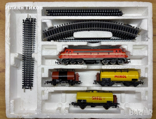 Комплект влакче Lima, Piko 1:87 HO релси, локомотив