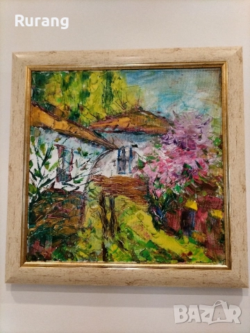 Авторска Маслена живопис,, Сезони ", снимка 5 - Картини - 52973643