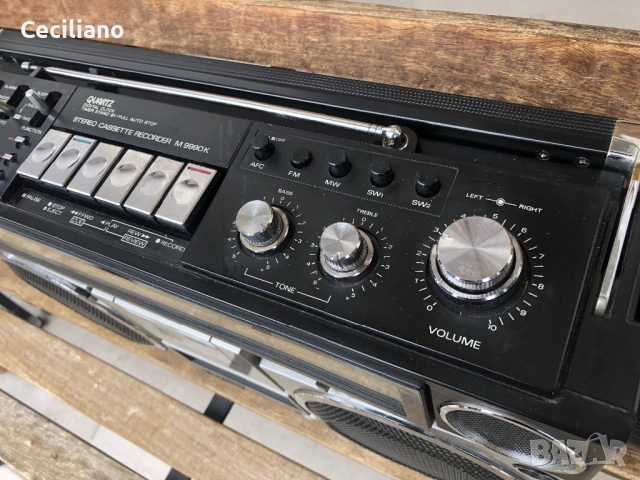 Радиокасетофон SANYO M9990K(model) , снимка 10 - Радиокасетофони, транзистори - 54015312