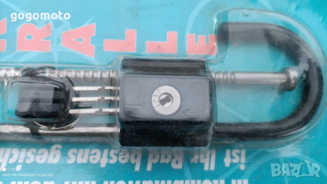 катинар СТОМАНЕН за колело с 3 секретни ключа, за решетка, за кола, волан , снимка 6 - Аксесоари за велосипеди - 51881256