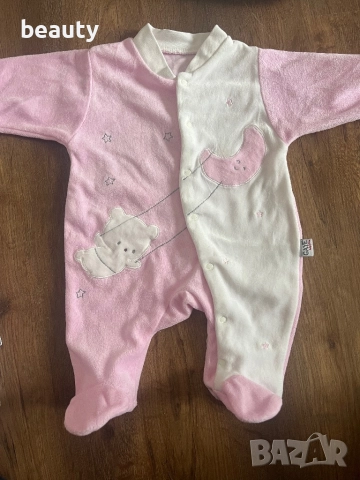Бебешки плюшени гащеризони ромпъри , снимка 5 - Бебешки гащеризони - 52248161
