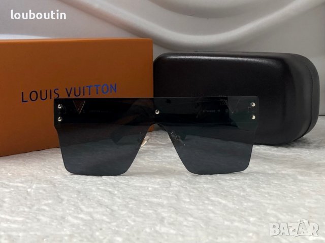 -25 % разпродажба Louis Vuitton 2023 висок клас мъжки слънчеви очила маска, снимка 5 - Слънчеви и диоптрични очила - 38978671