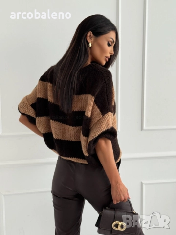 Дамски пуловер PEGGY, 2цвята , снимка 4 - Блузи с дълъг ръкав и пуловери - 52321370