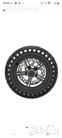 Колесен възел заден за електрически скутер, Jormftte, главина 8,5 инча, спирачен диск 120 мм, снимка 7 - Скутери и тротинетки - 53364860