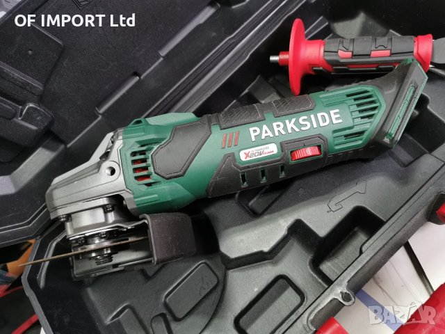 ПРОМО Акумулаторен Флекс Ъглошлайф PARKSIDE 20V Li-Ion, снимка 6 - Други инструменти - 39254469