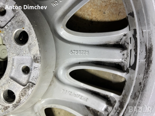 Джанта BMW 5-та серия E60 17 цола Style 116, снимка 4 - Гуми и джанти - 51921634