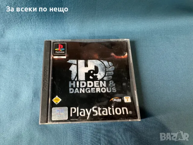 Hidden & Dangerous , игра за playstation 1 ps1 плейстейшън 1