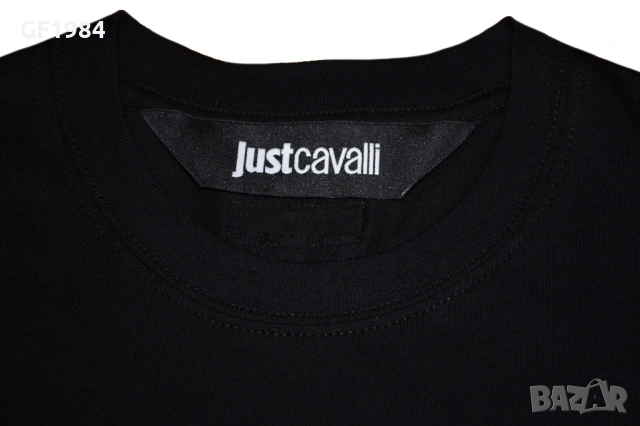 Just Cavalli - мъжка тениска, размер S, снимка 2 - Тениски - 54357058