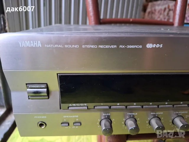 Стерео ресивър Yamaha RX-396RDS, снимка 3 - Ресийвъри, усилватели, смесителни пултове - 48188885