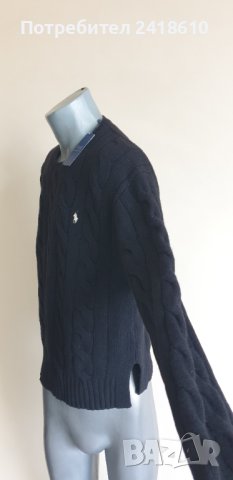 POLO Ralph Lauren Cable Wool / Cashmere Womens Size XL НОВО! ОРИГИНАЛ! Дамски Пуловер!, снимка 7 - Блузи с дълъг ръкав и пуловери - 44459160