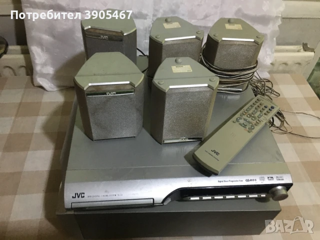JVC dvd digital cinema sistem TH-S11, снимка 6 - Аудиосистеми - 51408920