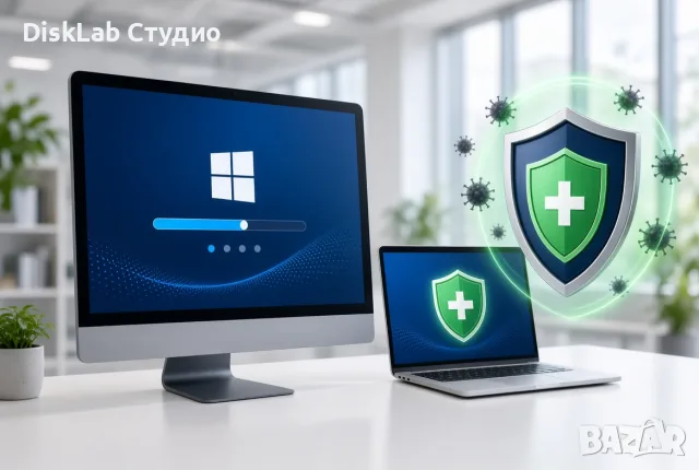 💻 Професионална софтуерна помощ – Преинсталация на Windows7,10,11 & почистване от вируси