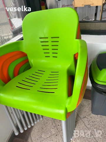 Комплект маса със съолове, снимка 2 - Градински мебели, декорация  - 54029896