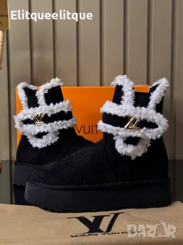 дамски пухени боти Louis Vuitton , снимка 5 - Дамски боти - 52415955