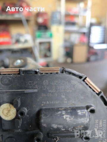 Моторче за чистачки предни ляви Bosch PEUGEOT 407 1.6 HDI 2008 – 0390241968, снимка 3 - Части - 50816696