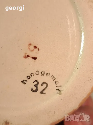 немска колекционерска халба с калаен капак 25/4, снимка 7 - Колекции - 50235458