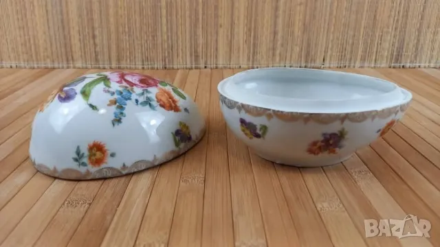 Старо порцеланово яйце - Schlegelmilch, снимка 4 - Други - 50197271