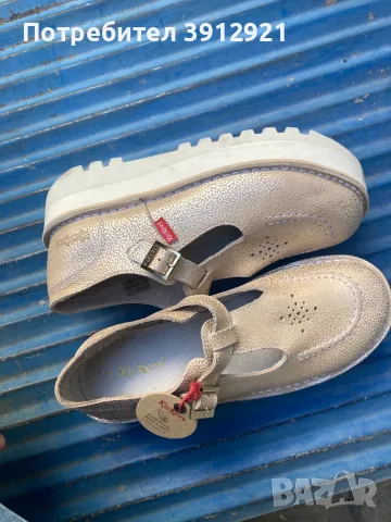 Прекрасни обувки KicKers 39 номер, снимка 3 - Дамски ежедневни обувки - 56447389